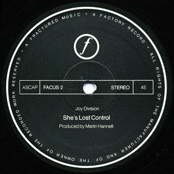 Joy Division : She's Lost Control / Atmosphere (12", Single, RTI)