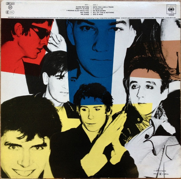 The Psychedelic Furs : Talk Talk Talk (LP, Album, RE)