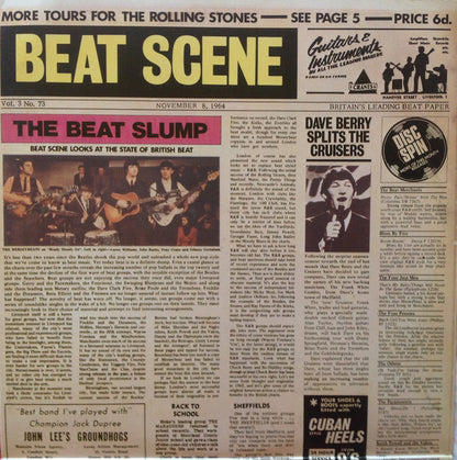 Various : The Beat Merchants - British Beat Groups 1963-1964 (2xLP, Comp, Mono, Gat)