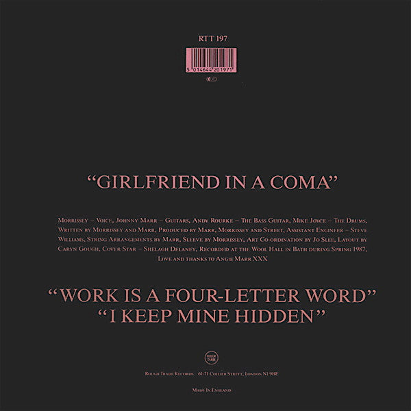 The Smiths : Girlfriend In A Coma (12", Single, EMI)