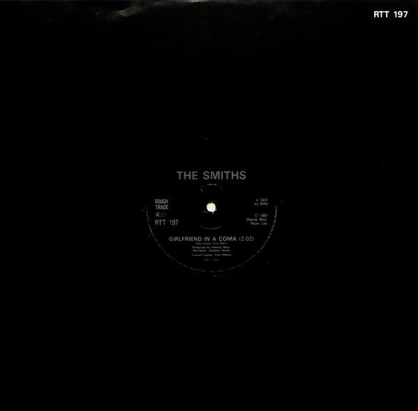 The Smiths : Girlfriend In A Coma (12", Single, EMI)