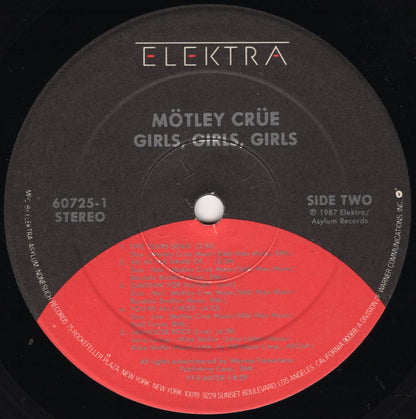 Mötley Crüe : Girls, Girls, Girls (LP, Album, Spe)