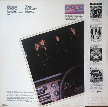 Girlschool : Hit And Run (LP, Album)