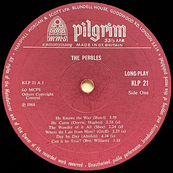 The Pebbles (4) : The Pebbles (LP, Album)