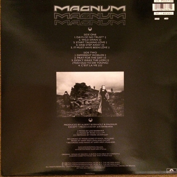 Magnum (3) : Wings Of Heaven (LP, Album, Pic)
