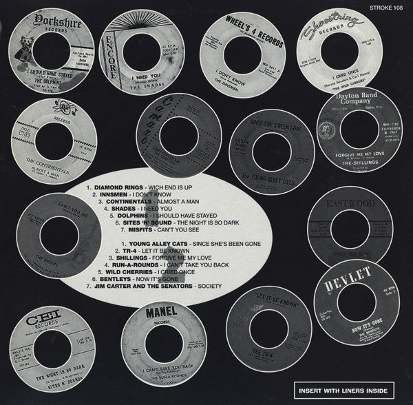 Various : The Night Is So Dark (LP, Comp, Unofficial)