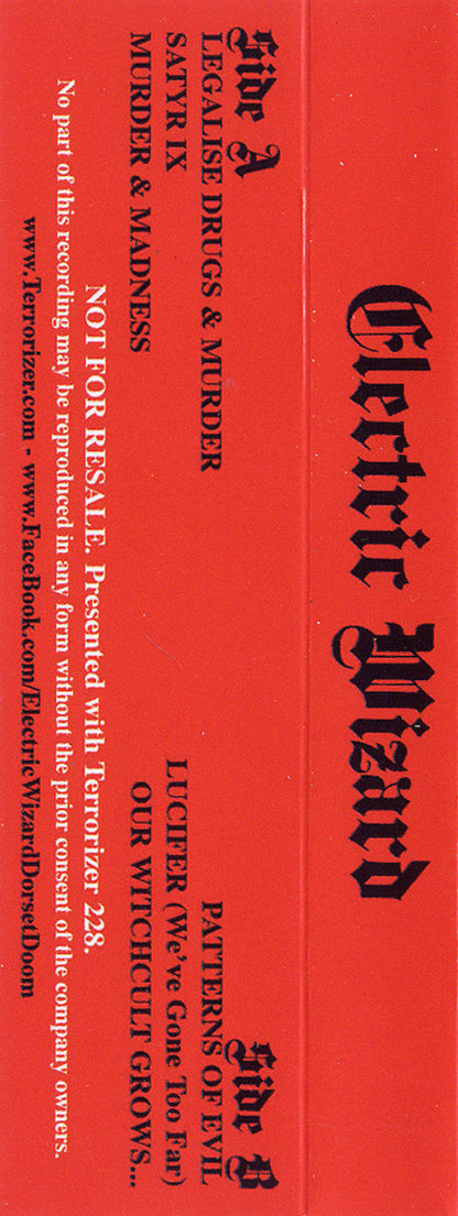 Electric Wizard (2) : Legalise Drugs And Murder (Cass, EP, Ltd)