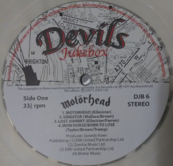 Motörhead : Motörhead (LP, Album, Ltd, Num, RE, RM, Cle)