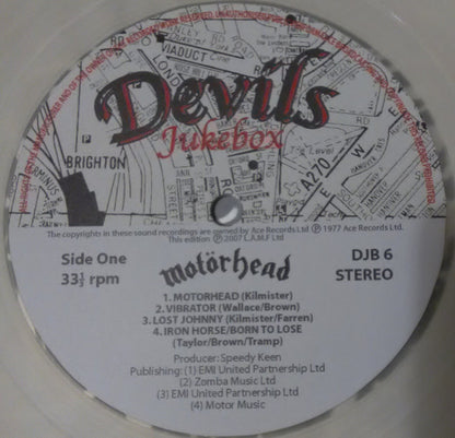 Motörhead : Motörhead (LP, Album, Ltd, Num, RE, RM, Cle)