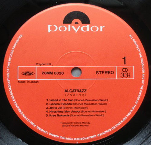 Alcatrazz : No Parole From Rock 'N' Roll (LP, Album, Ord)
