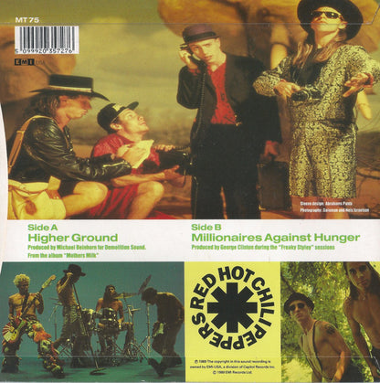Red Hot Chili Peppers : Higher Ground (7", Single, Pap)