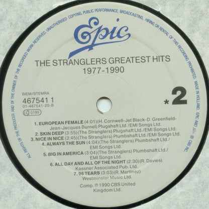 The Stranglers : Greatest Hits 1977 - 1990 (LP, Comp)