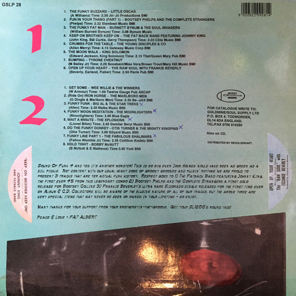 Various : The Sound Of Funk 4 (LP, Comp)