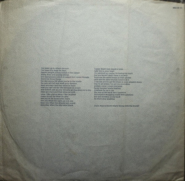 Echo & The Bunnymen : Crocodiles (LP, Album, RE)