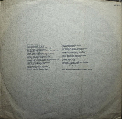 Echo & The Bunnymen : Crocodiles (LP, Album, RE)