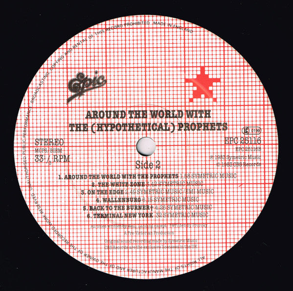 The (Hypothetical) Prophets : Around The World With The Prophets (LP, Album)