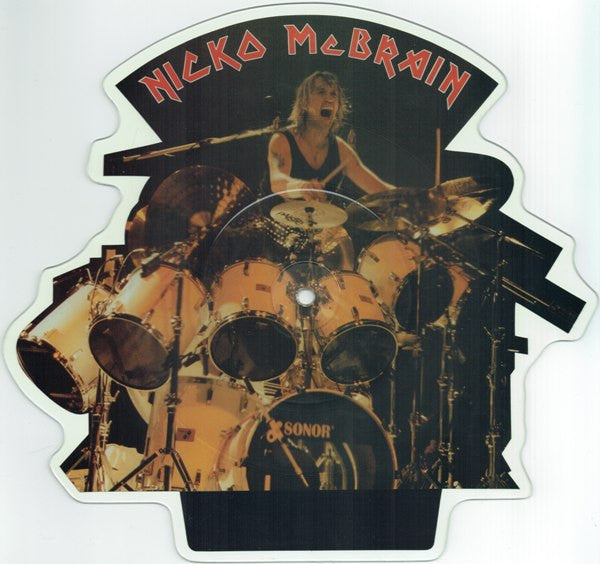 Nicko McBrain : Rhythm Of The Beast (10", Shape, Pic)