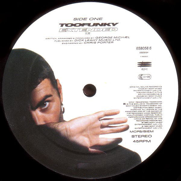 George Michael : Too Funky (12", Single)