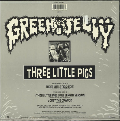 Green Jellÿ : Three Little Pigs (12", Pic)
