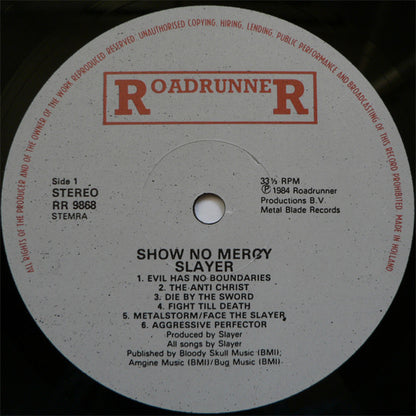 Slayer : Show No Mercy (LP, Album)