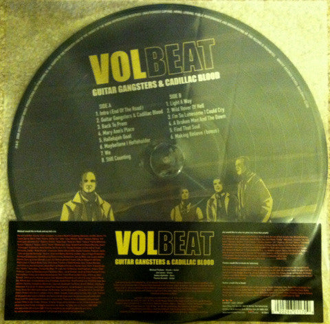 Volbeat : Guitar Gangsters & Cadillac Blood (LP, Album, Ltd, Pic, RE)