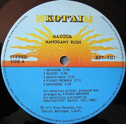 Mahogany Rush : Maxoom (LP, Album, RP)