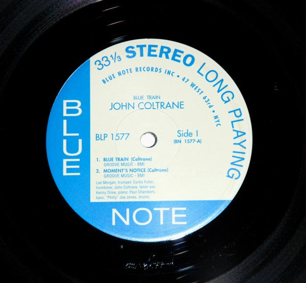 John Coltrane : Blue Train (LP, Album, RE, 180)