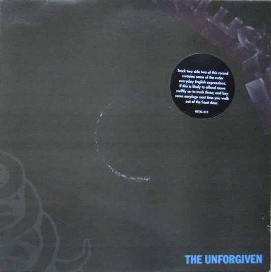Metallica : The Unforgiven (12", Single)