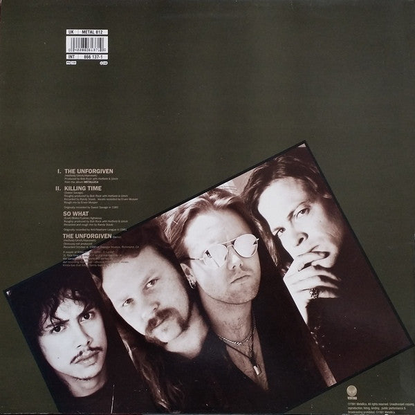 Metallica : The Unforgiven (12", Single)