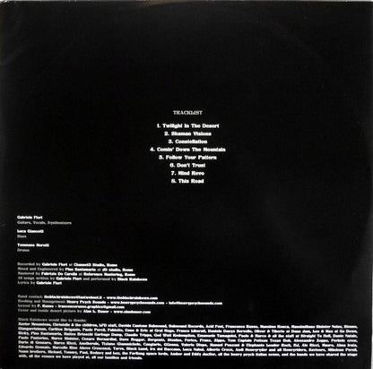 Black Rainbows : Twilight In The Desert (LP, Album, Ltd, 180)