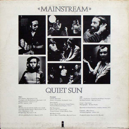 Quiet Sun : Mainstream (LP, Album, RE)
