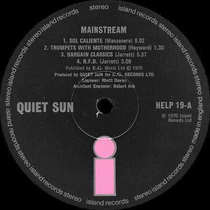 Quiet Sun : Mainstream (LP, Album, RE)