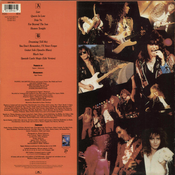 Yngwie Malmsteen : Trial By Fire Live In Leningrad (LP, Album)