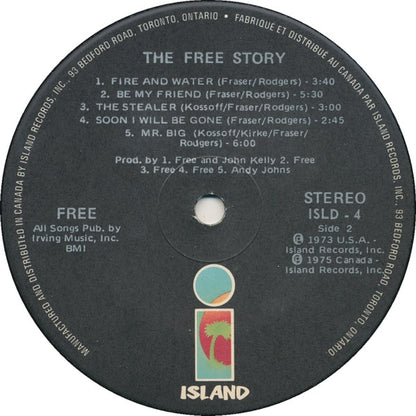 Free : The Free Story (2xLP, Comp, Ltd, Bla)