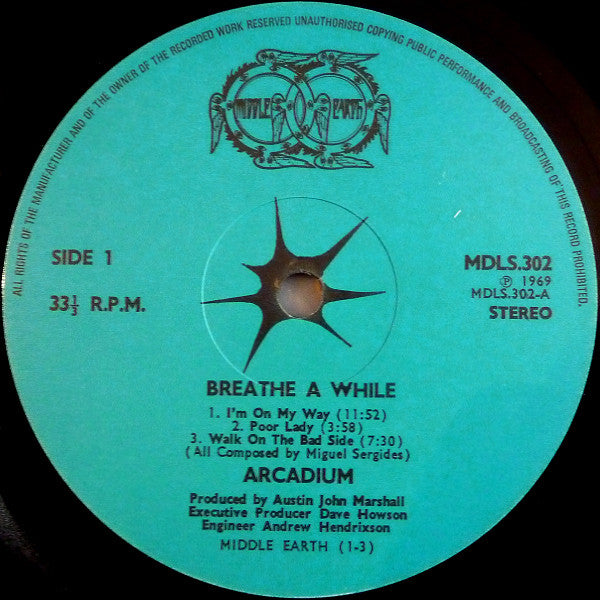 Arcadium (2) : Breathe Awhile (LP, Album, RE, Unofficial)