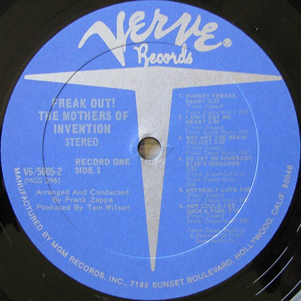 The Mothers Of Invention* : Freak Out! (2xLP, Album, RP, Gat)