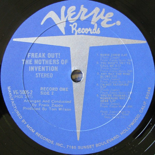 The Mothers Of Invention* : Freak Out! (2xLP, Album, RP, Gat)