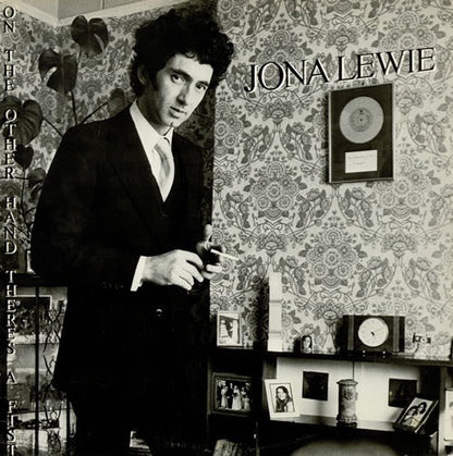 Jona Lewie : On The Other Hand There's A Fist (LP, Album, Yel)
