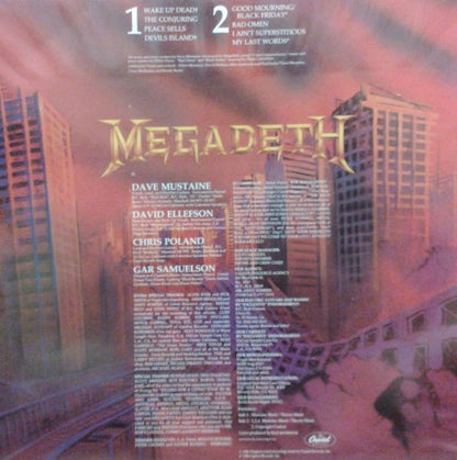 Megadeth : Peace Sells... But Who's Buying? (LP, Album, Pic)