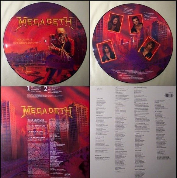Megadeth : Peace Sells... But Who's Buying? (LP, Album, Pic)