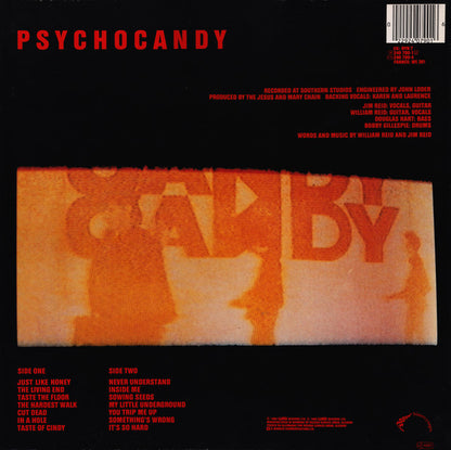 The Jesus And Mary Chain : Psychocandy (LP, Album)
