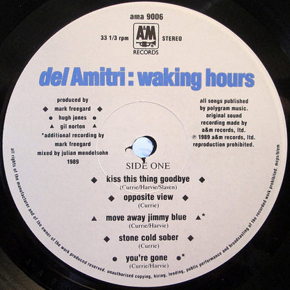 Del Amitri : Waking Hours (LP, Album)