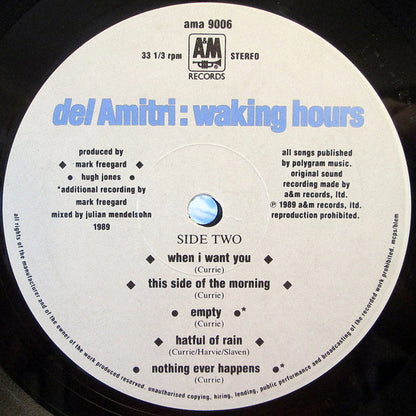 Del Amitri : Waking Hours (LP, Album)