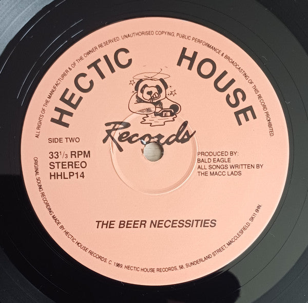 The Macc Lads : The Beer Necessities (LP, Album)