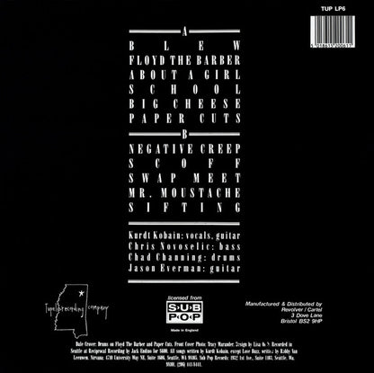 Nirvana : Bleach (LP, Album)