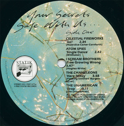 Various : Your Secret's Safe With Us... (2xLP, Comp, Gat)