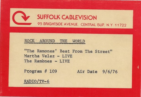 Martha Velez / The Ramones* : The Ramones' Beat From The Street (LP, Unofficial)