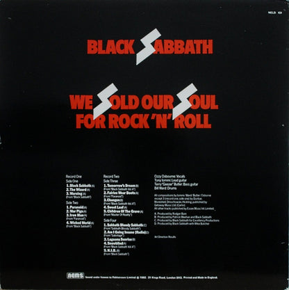 Black Sabbath : We Sold Our Soul For Rock 'N' Roll (2xLP, Comp, RE, Gat)