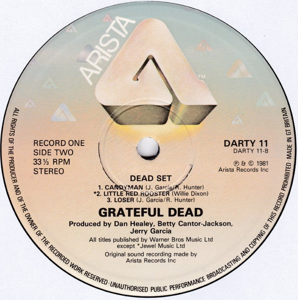 The Grateful Dead : Dead Set (2xLP, Album, Gat)