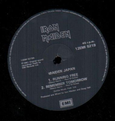 Iron Maiden : Maiden Japan (12", Bla)